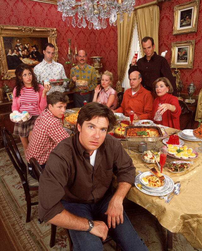 Family dinner scene