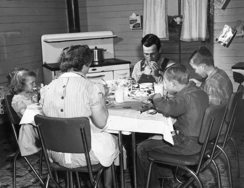 Family Eating Dinner