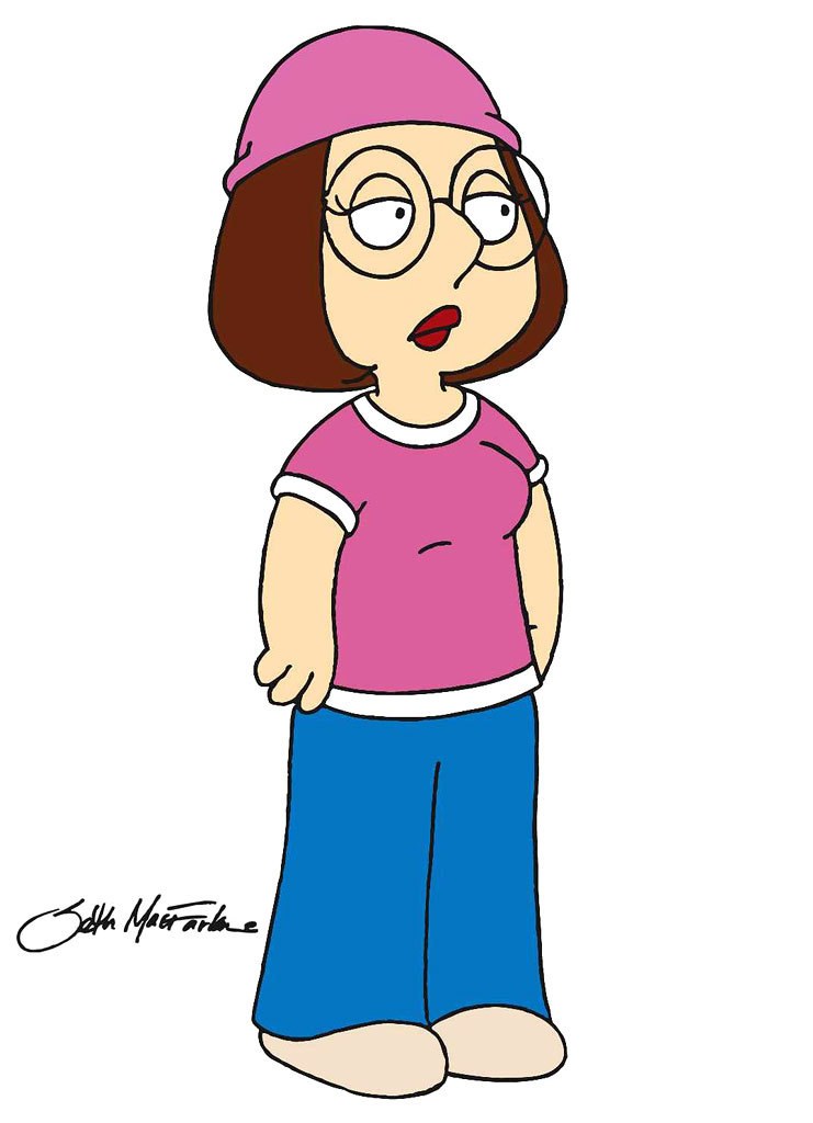 Family Guy character drawing