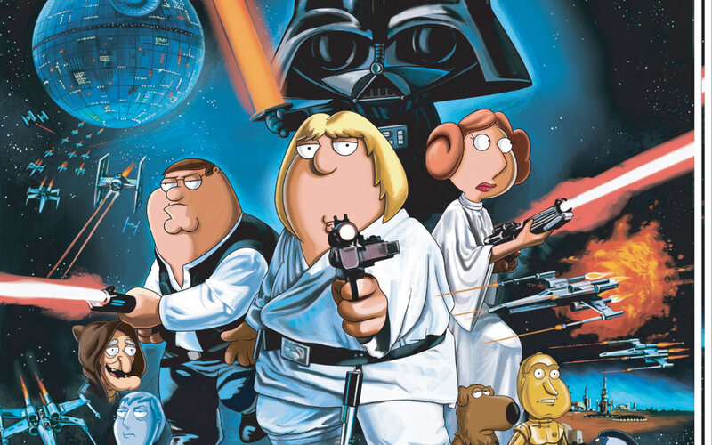 Family Guy Characters — Blue, Dramatic