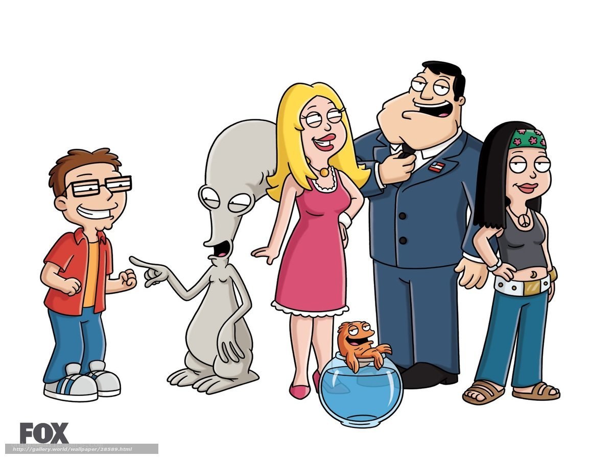 Family Guy characters group