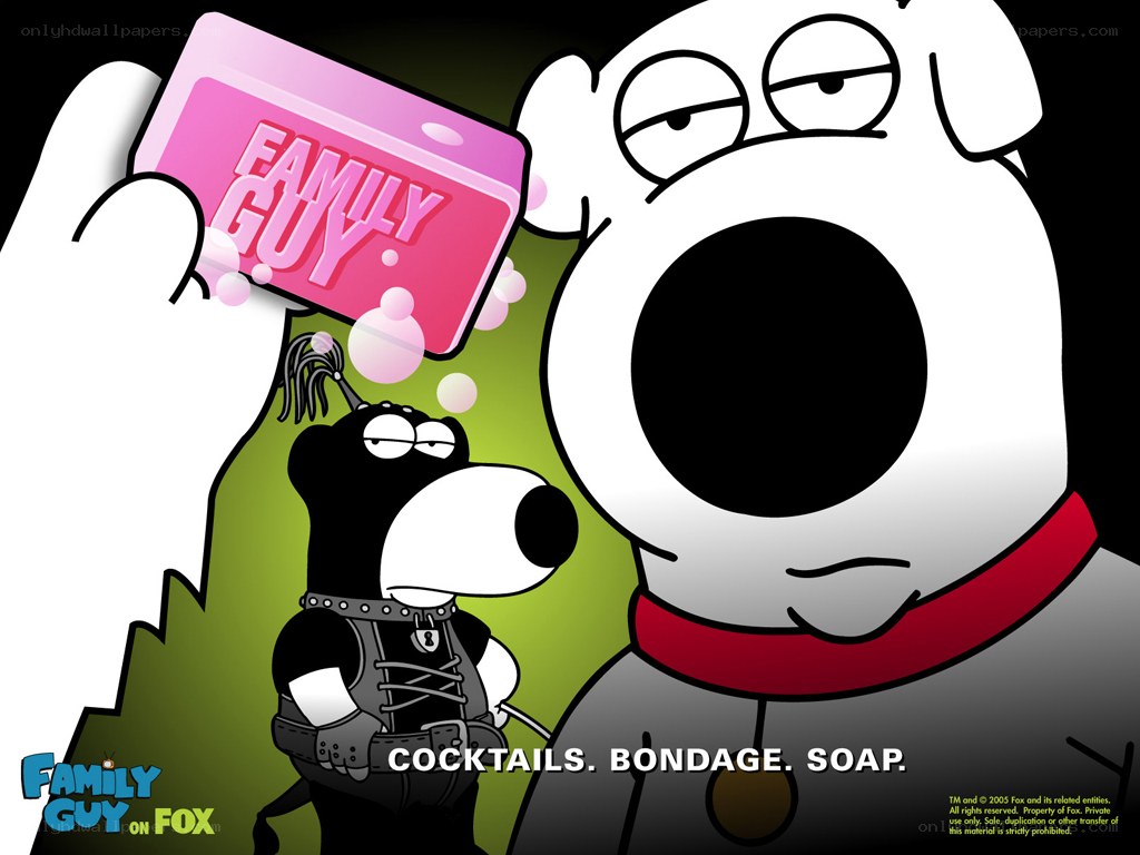 Family Guy dog soap ad
