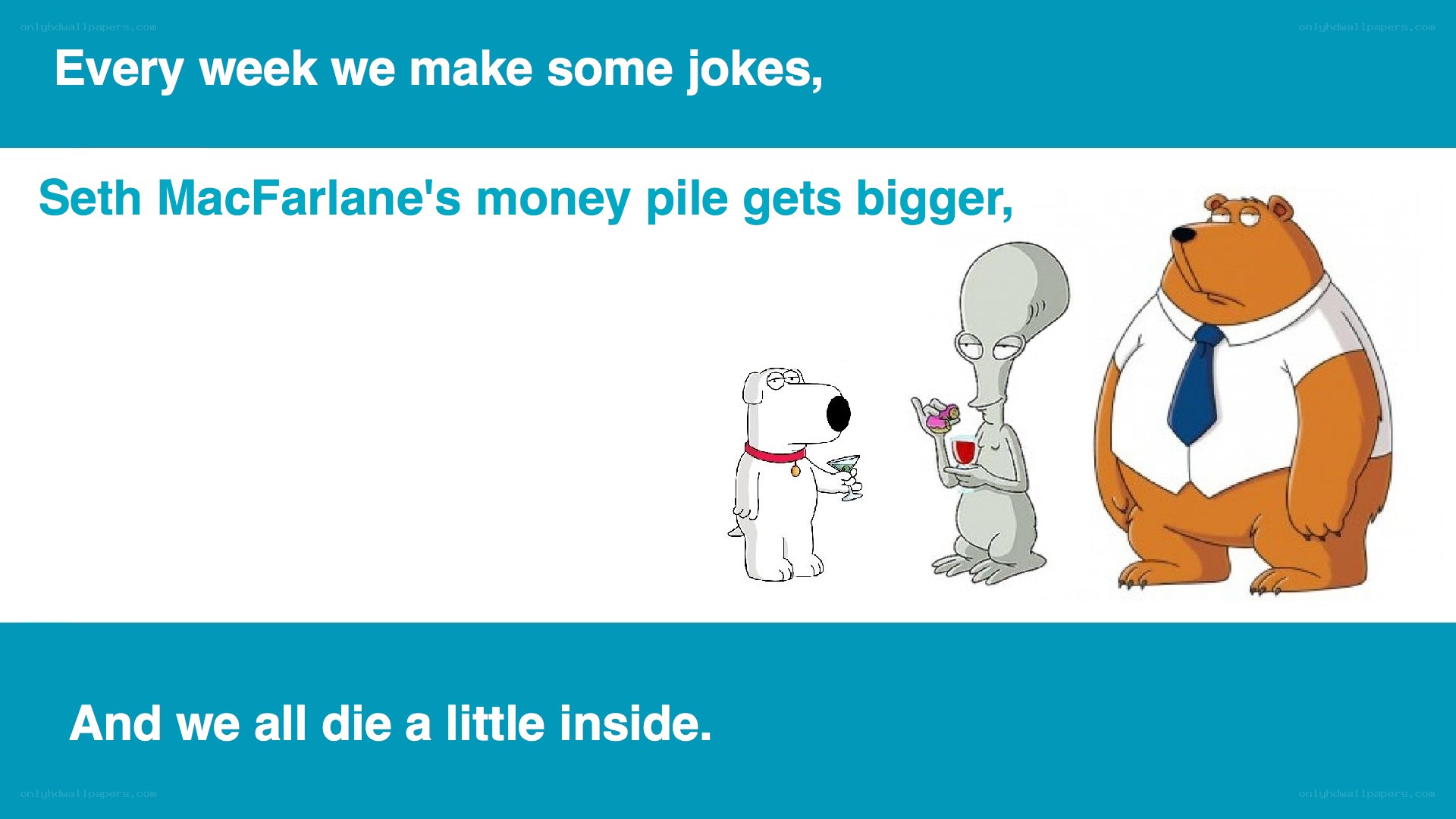 Family Guy joke about Seth MacFarlane