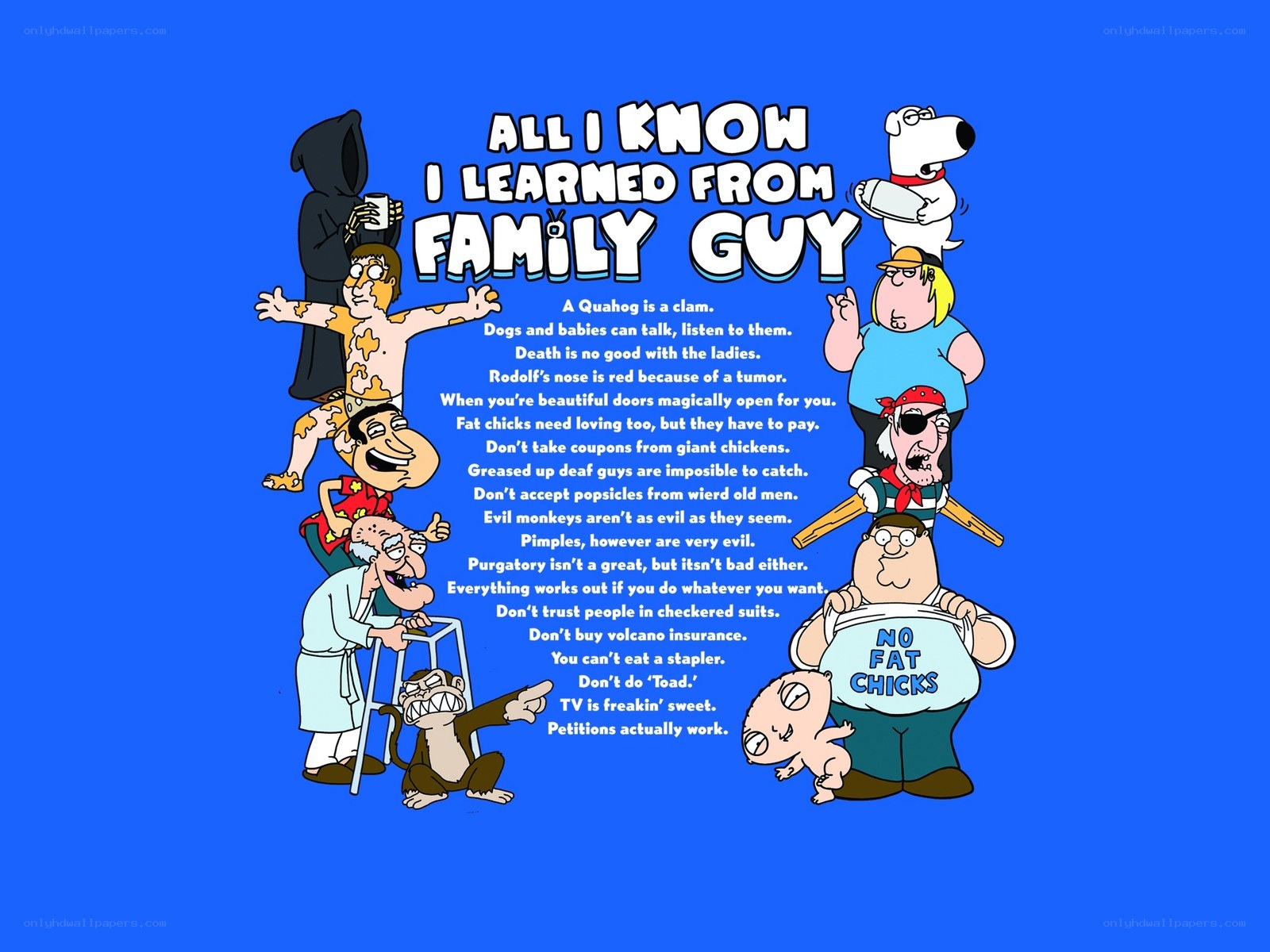 Family Guy life lessons