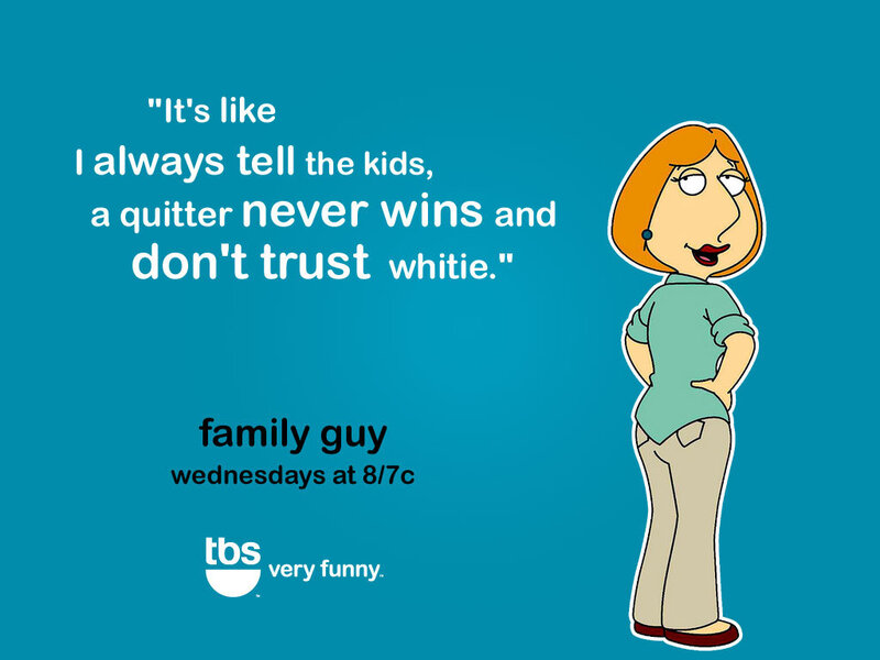 Family Guy quote promo