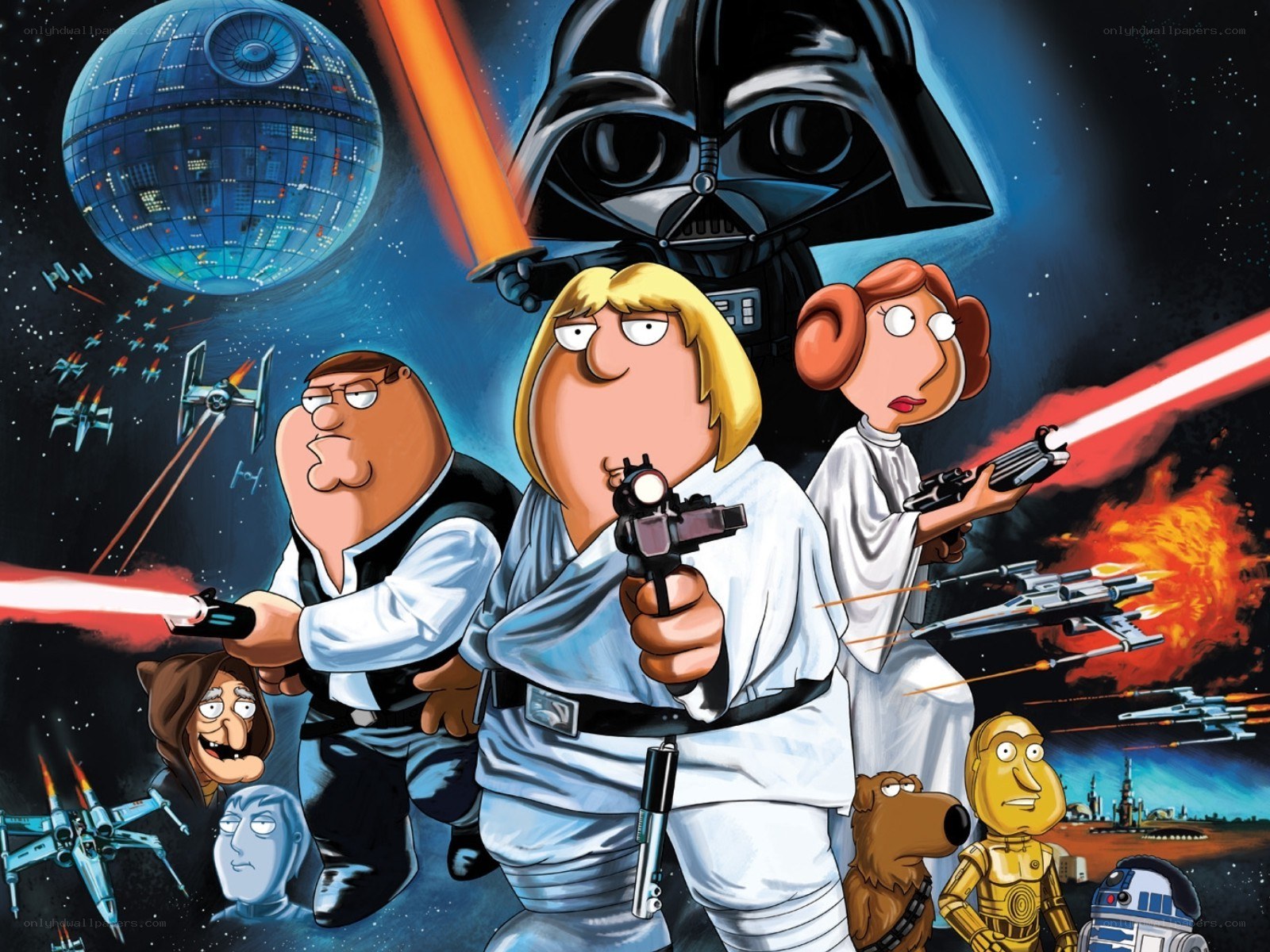 Family Guy Star Wars parody