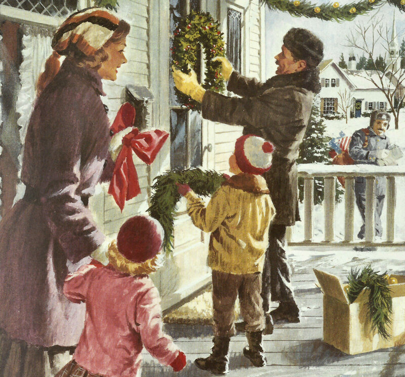 Family Hanging Wreath