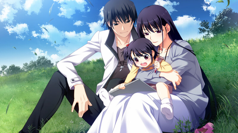 Family in a Field
