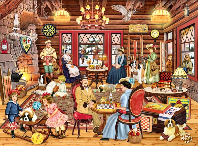 Family in Lodge