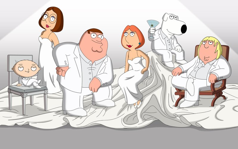 Family in White Attire