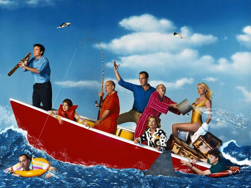 Family on a chaotic boat trip