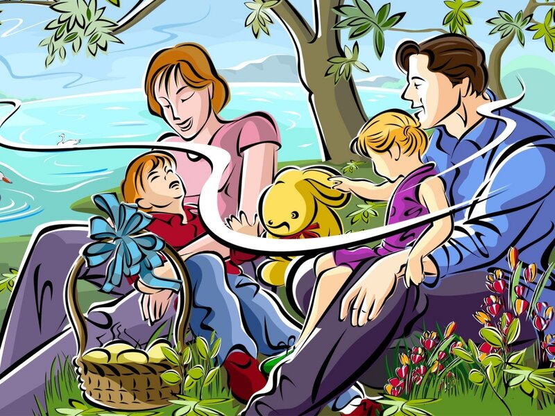 Family on Picnic