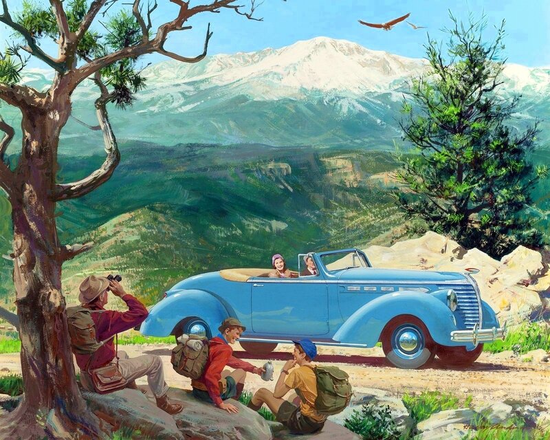 Family on Road Trip