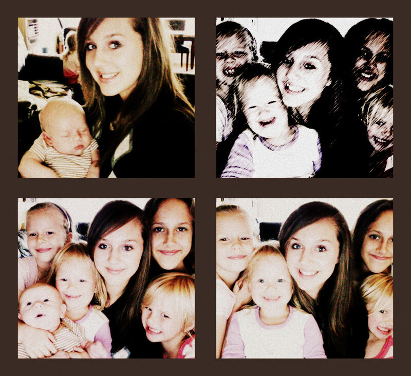 family photo collage