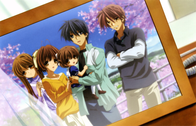 family photo in a frame