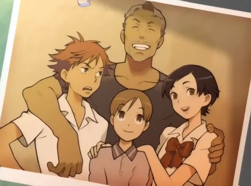 Family Photo in Anime Style