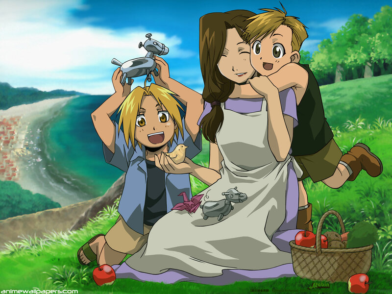 Family picnic by the sea