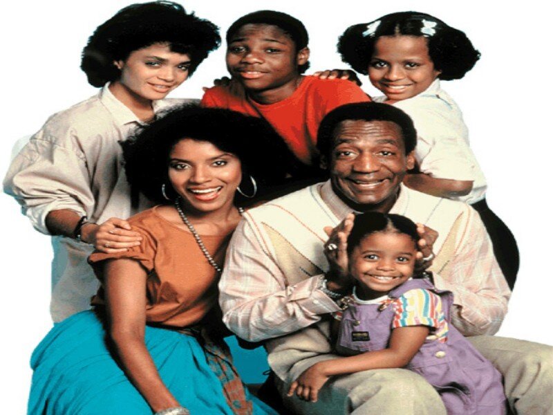 Family Portrait of Six People — White