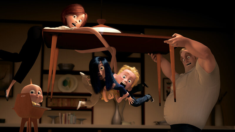 Family under Table