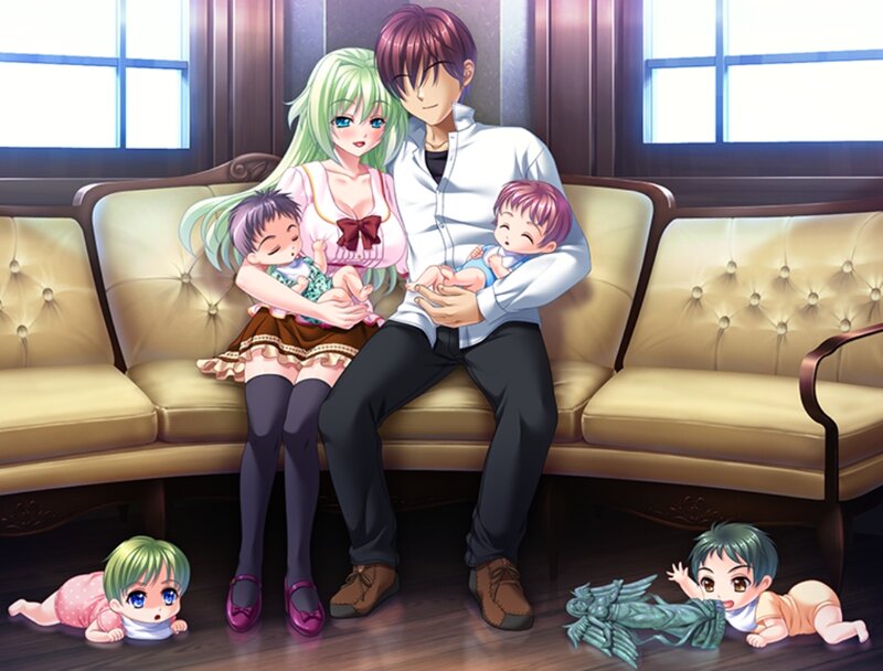 Family with Four Children