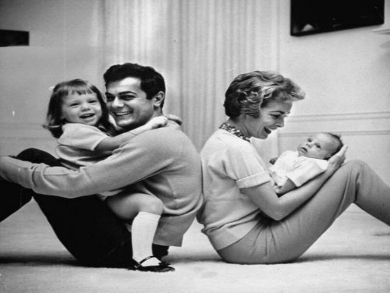 Family with Two Children — Black