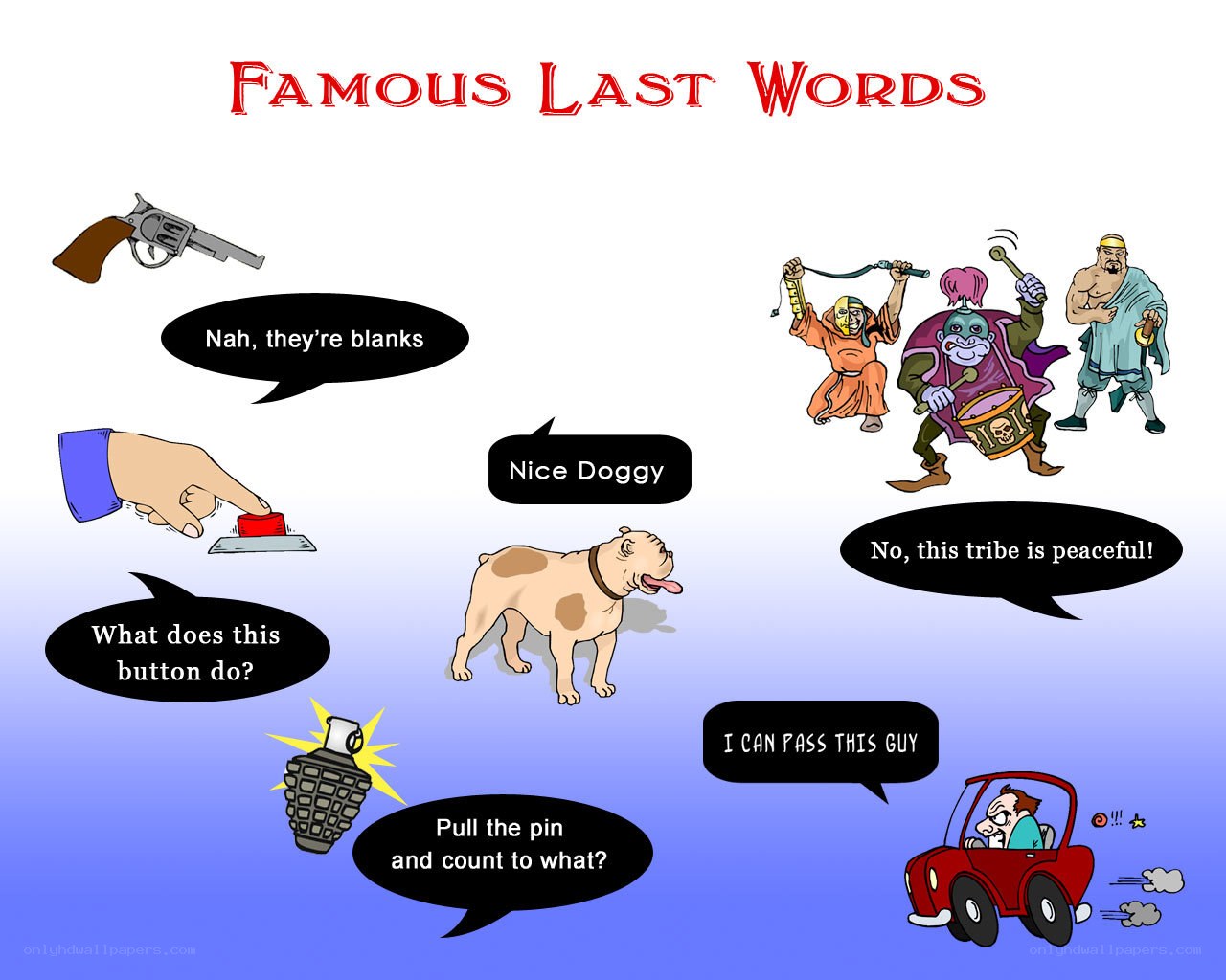 Famous Last Words