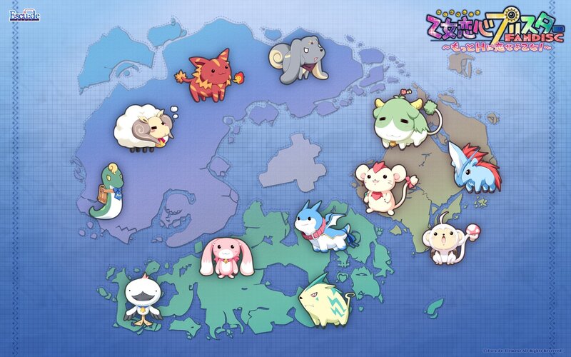 Fandisc character map