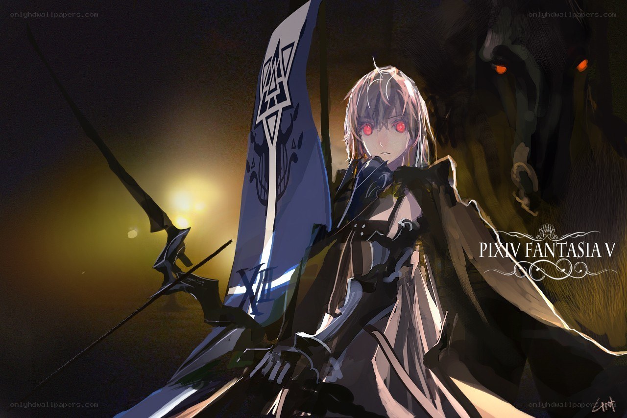 Fantasia V character art