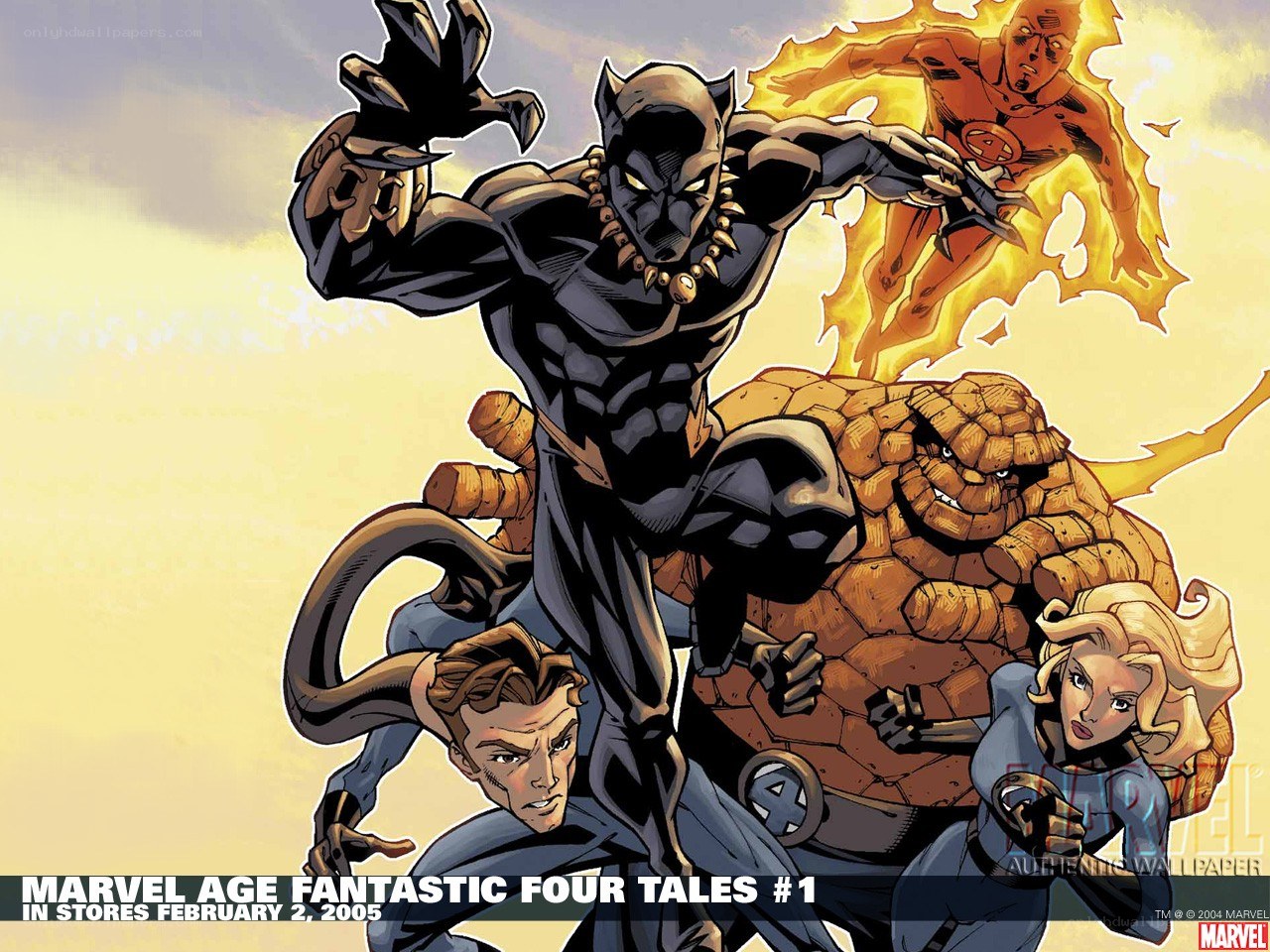 Fantastic Four and Black Panther