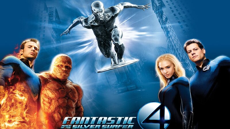 Fantastic Four Characters — Blue, Dramatic