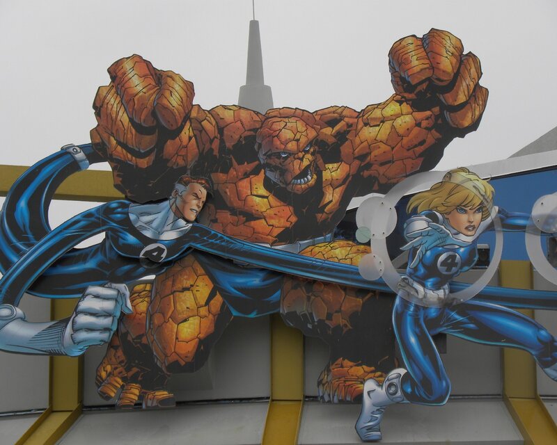 Fantastic Four Characters — Blue