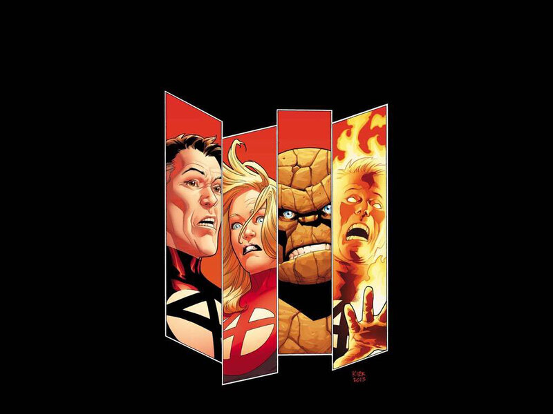 Fantastic Four Characters — Red