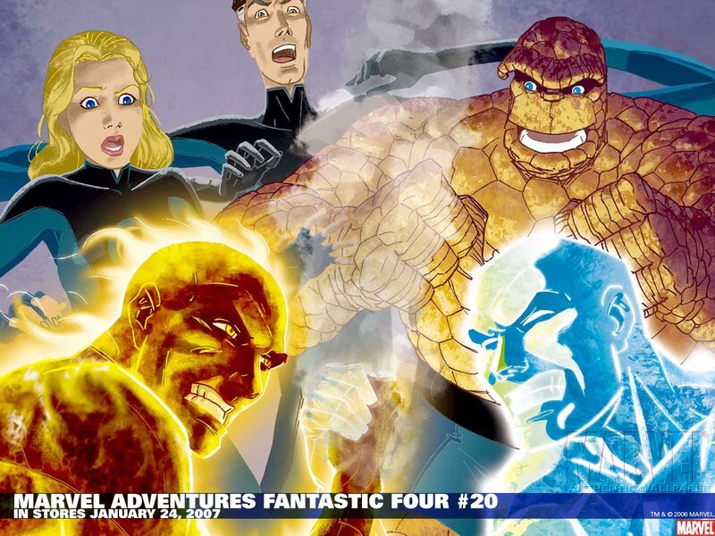 Fantastic Four Characters — Yellow