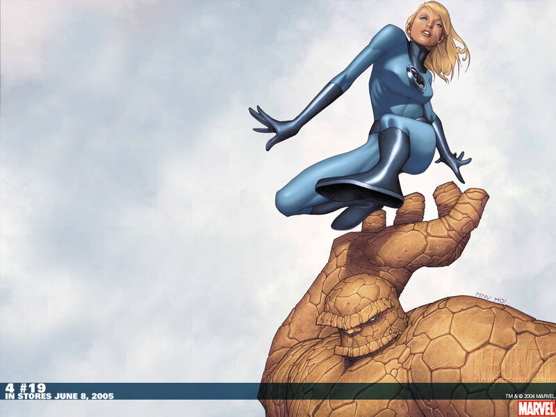 Fantastic Four comic art