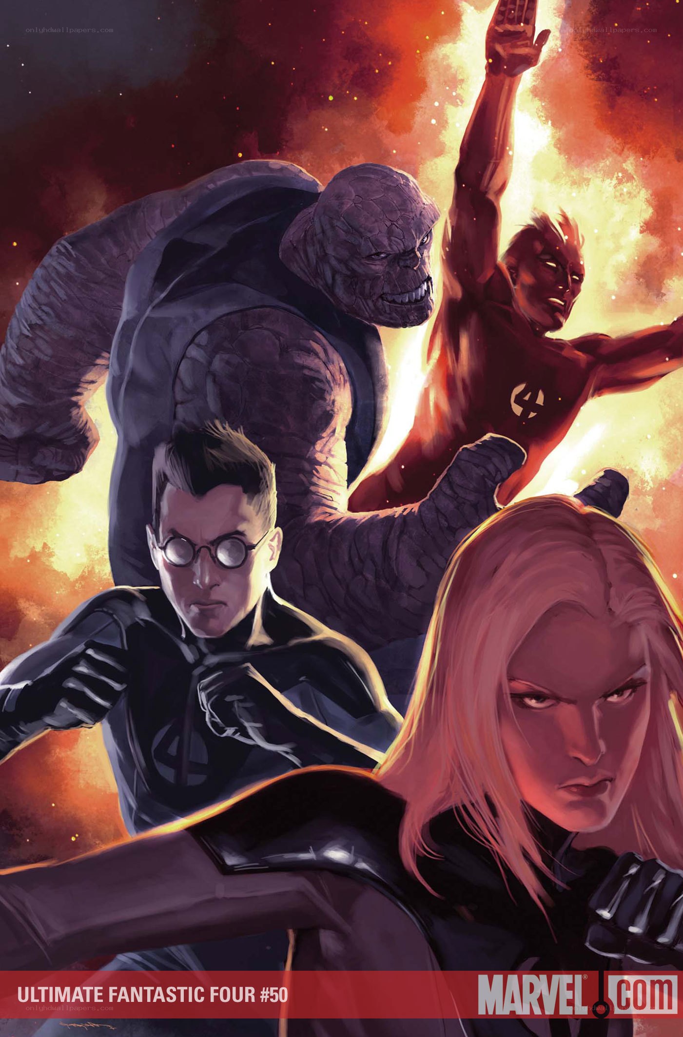 Fantastic Four comic cover