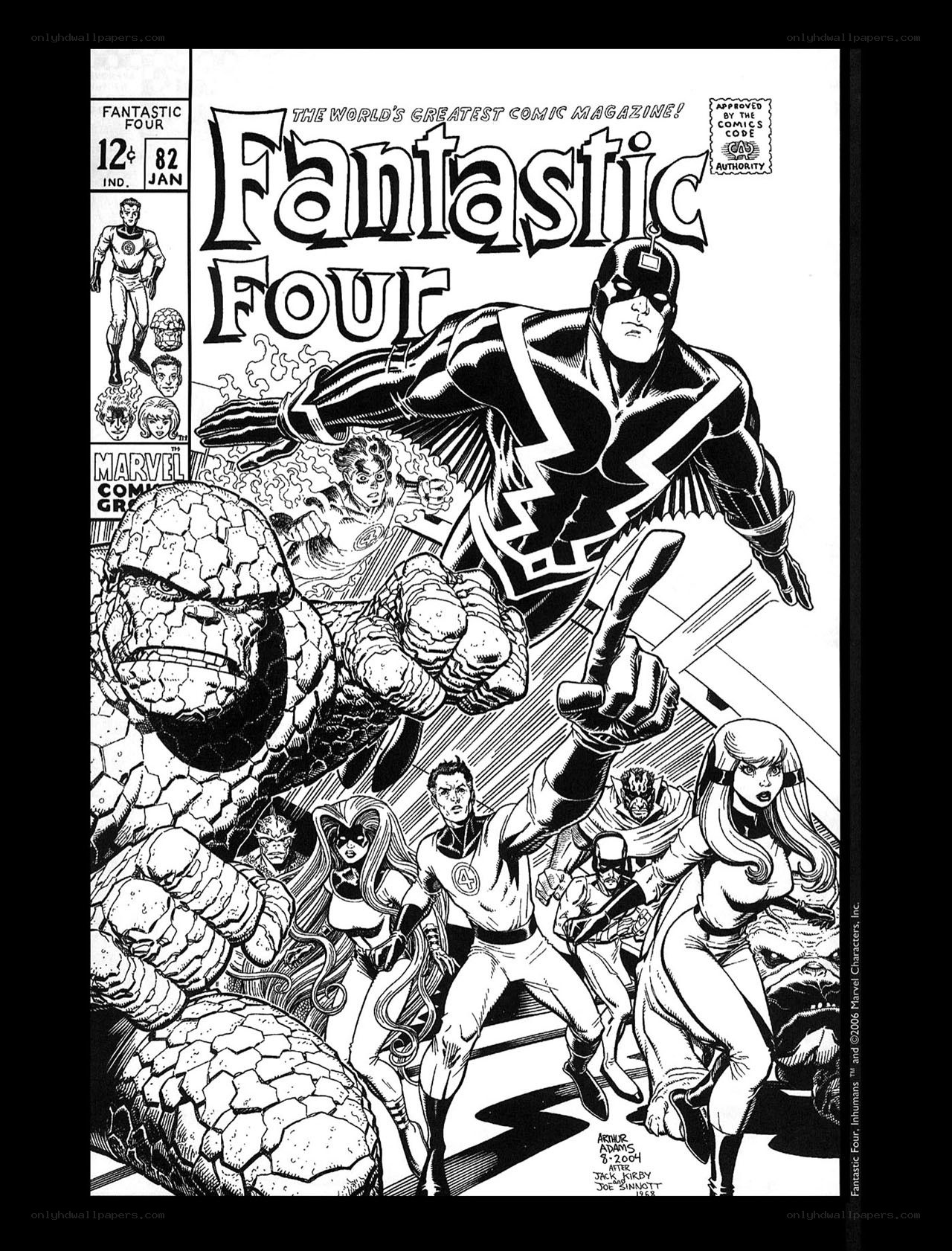 Fantastic Four comic cover