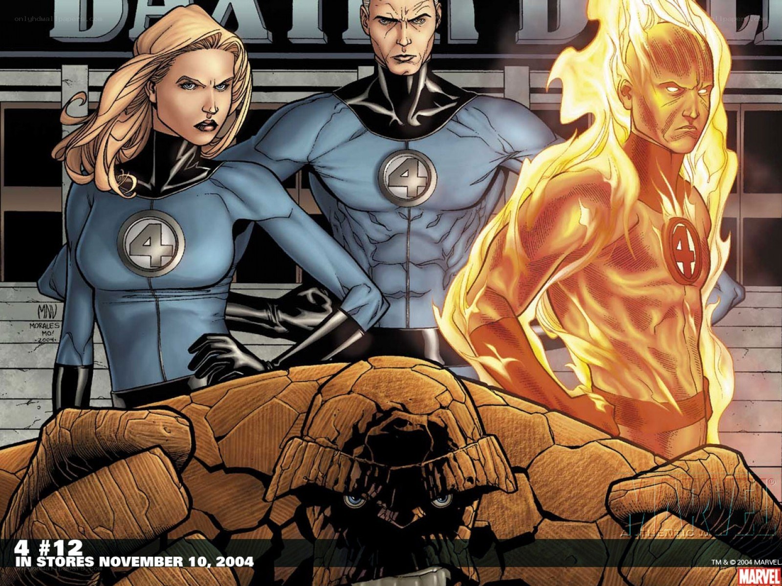 Fantastic Four comic cover