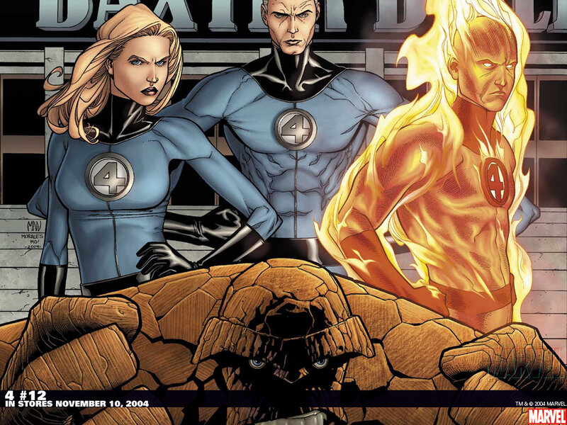 Fantastic Four comic cover