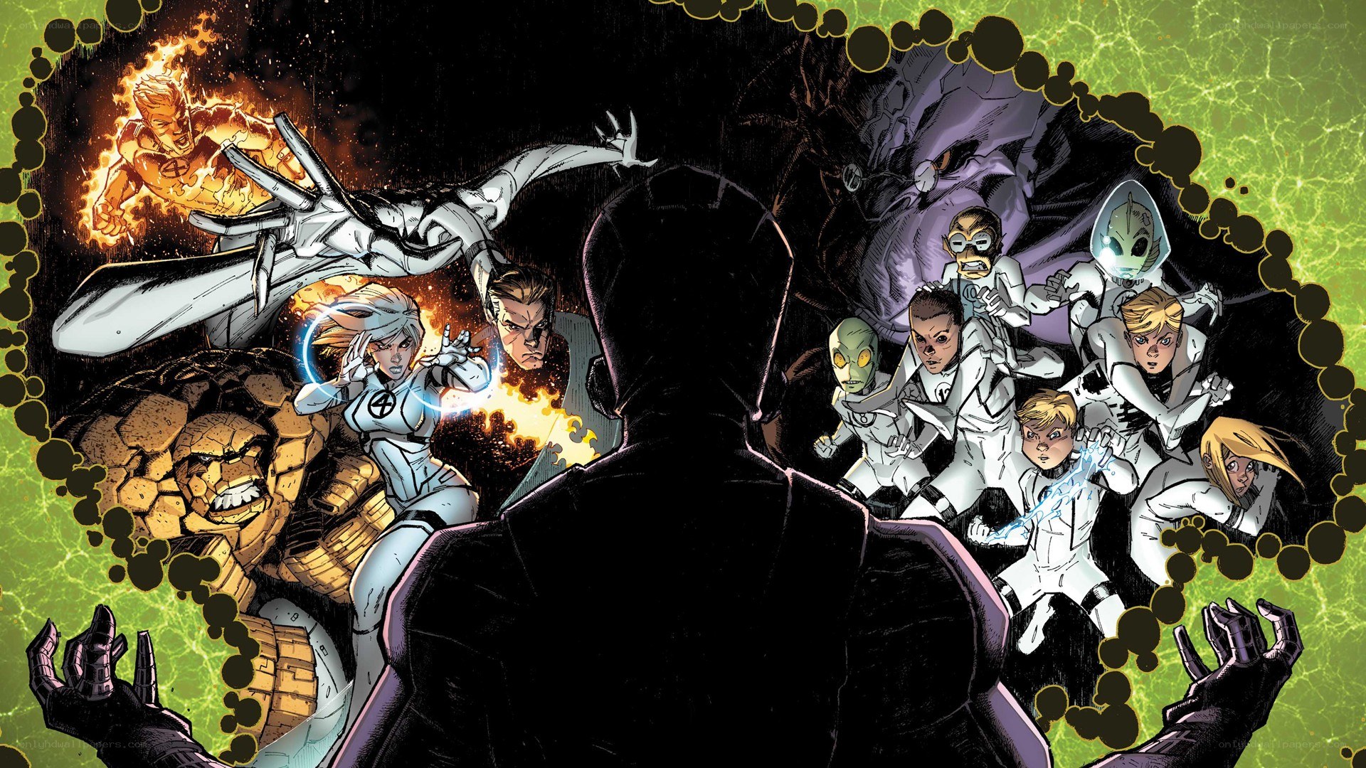 Fantastic Four facing a threat