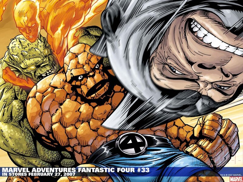 Fantastic Four Fighting