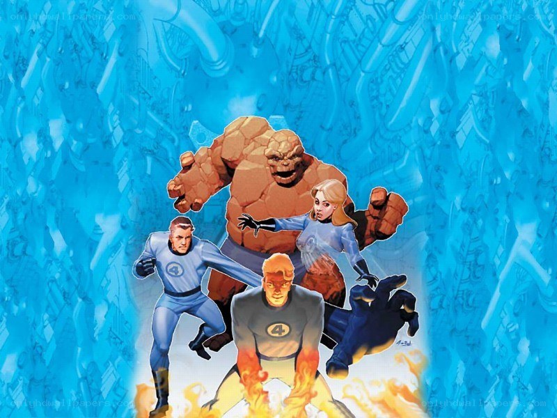 Fantastic Four in action