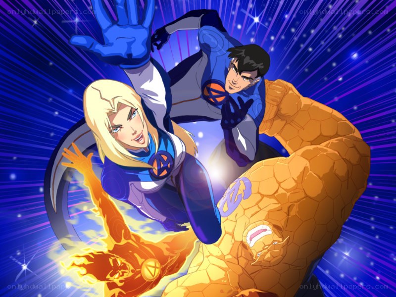 Fantastic Four in action