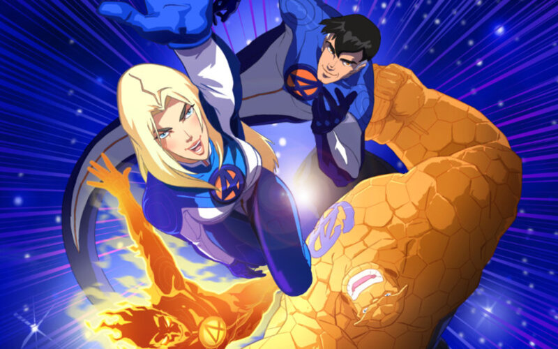 Fantastic Four in action
