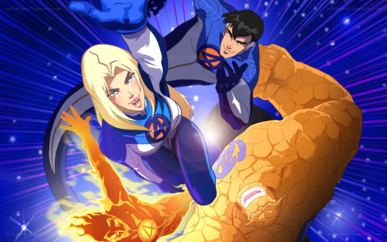 Fantastic Four in action