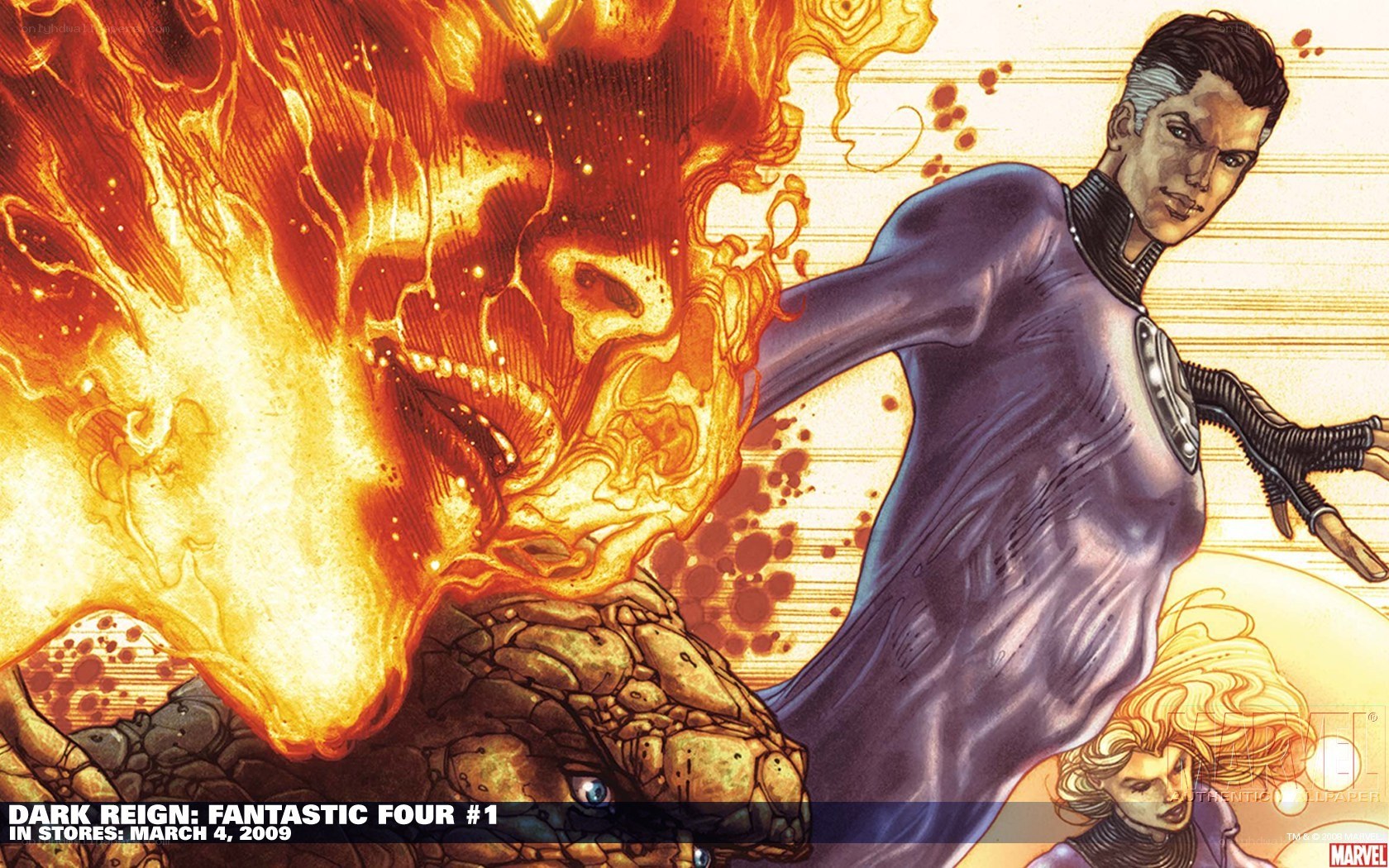 Fantastic Four in action