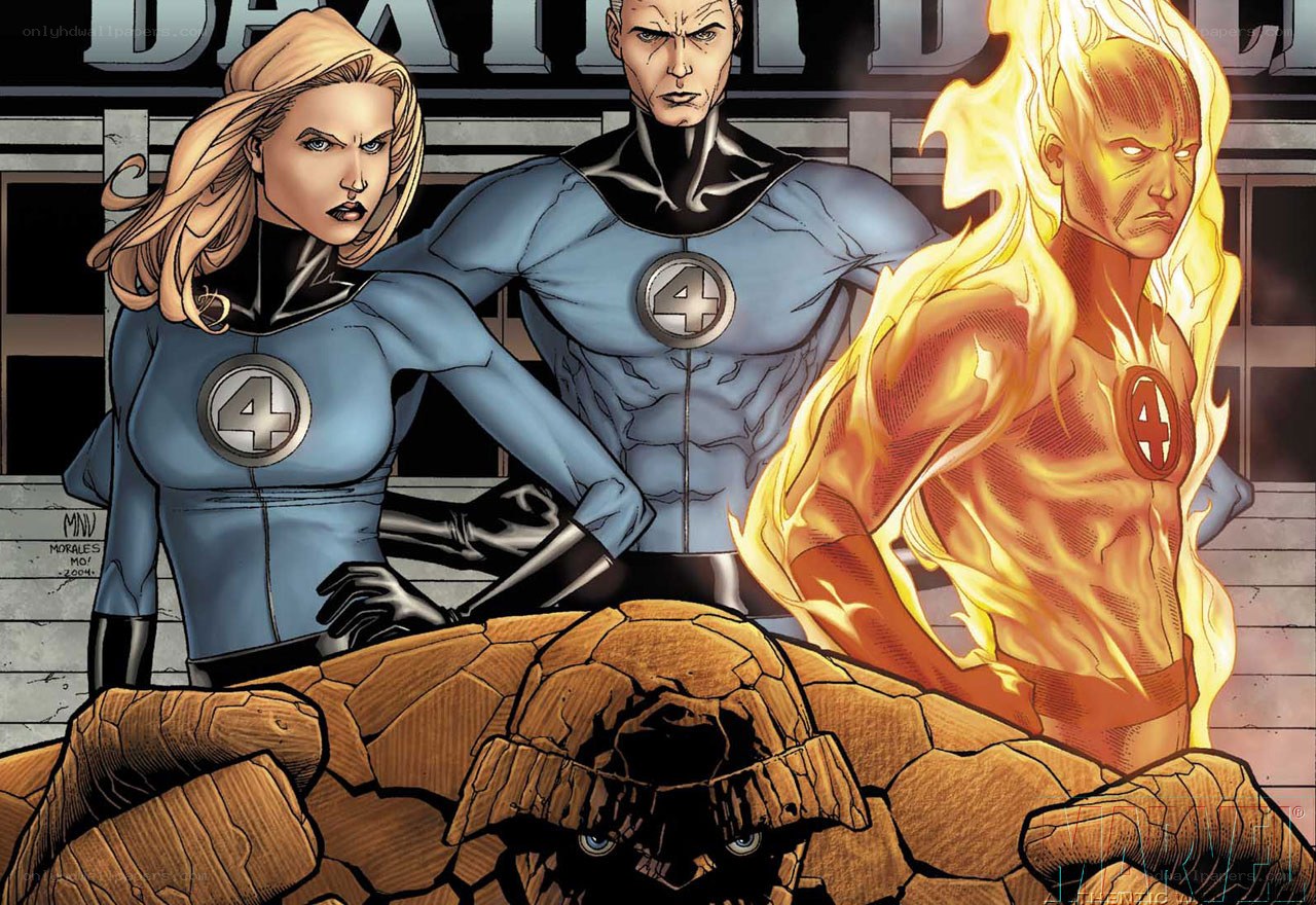 Fantastic Four team portrait