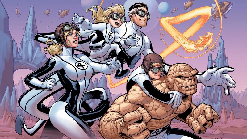 Fantastic Four Team — Purple