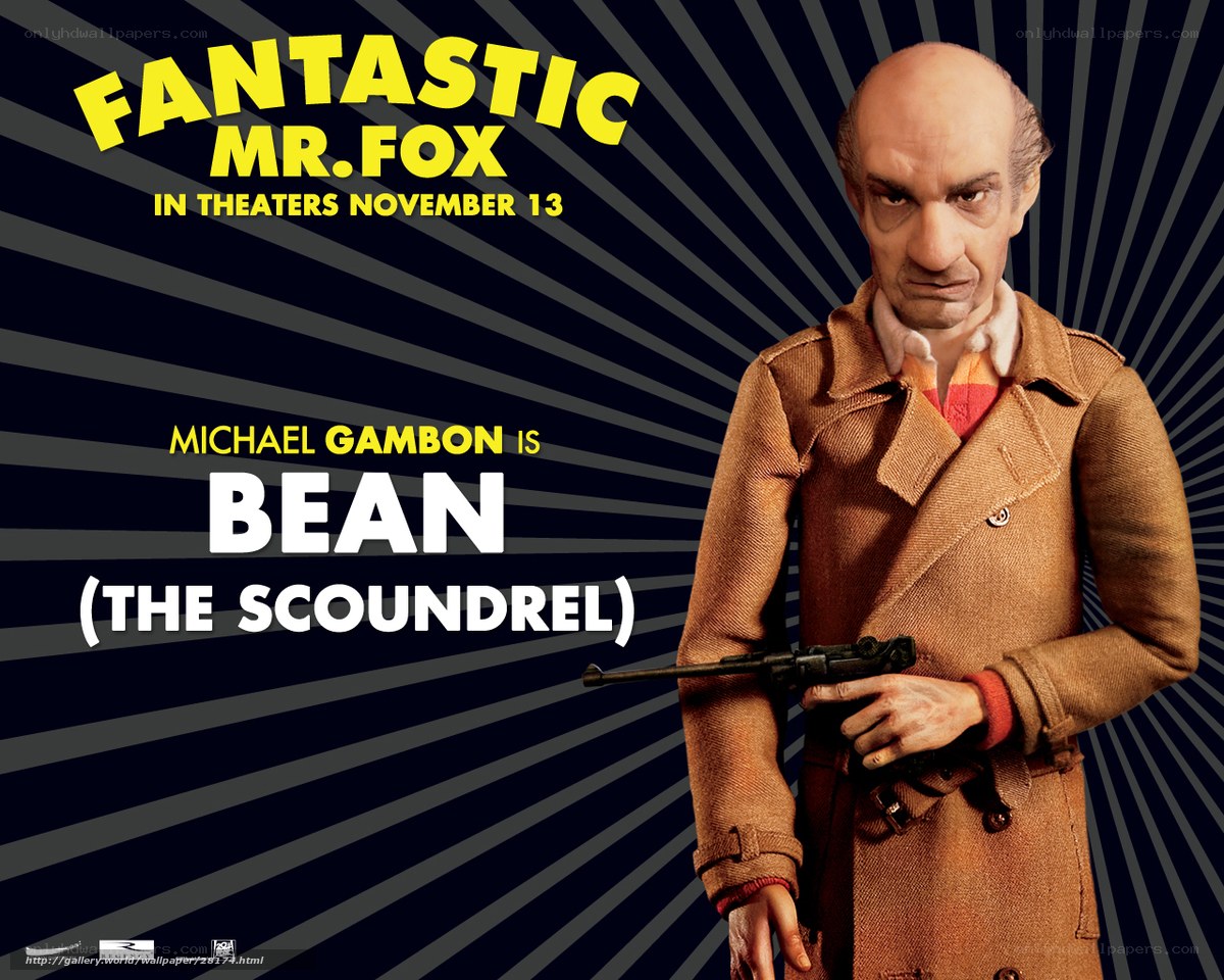 Fantastic Mr. Fox character poster