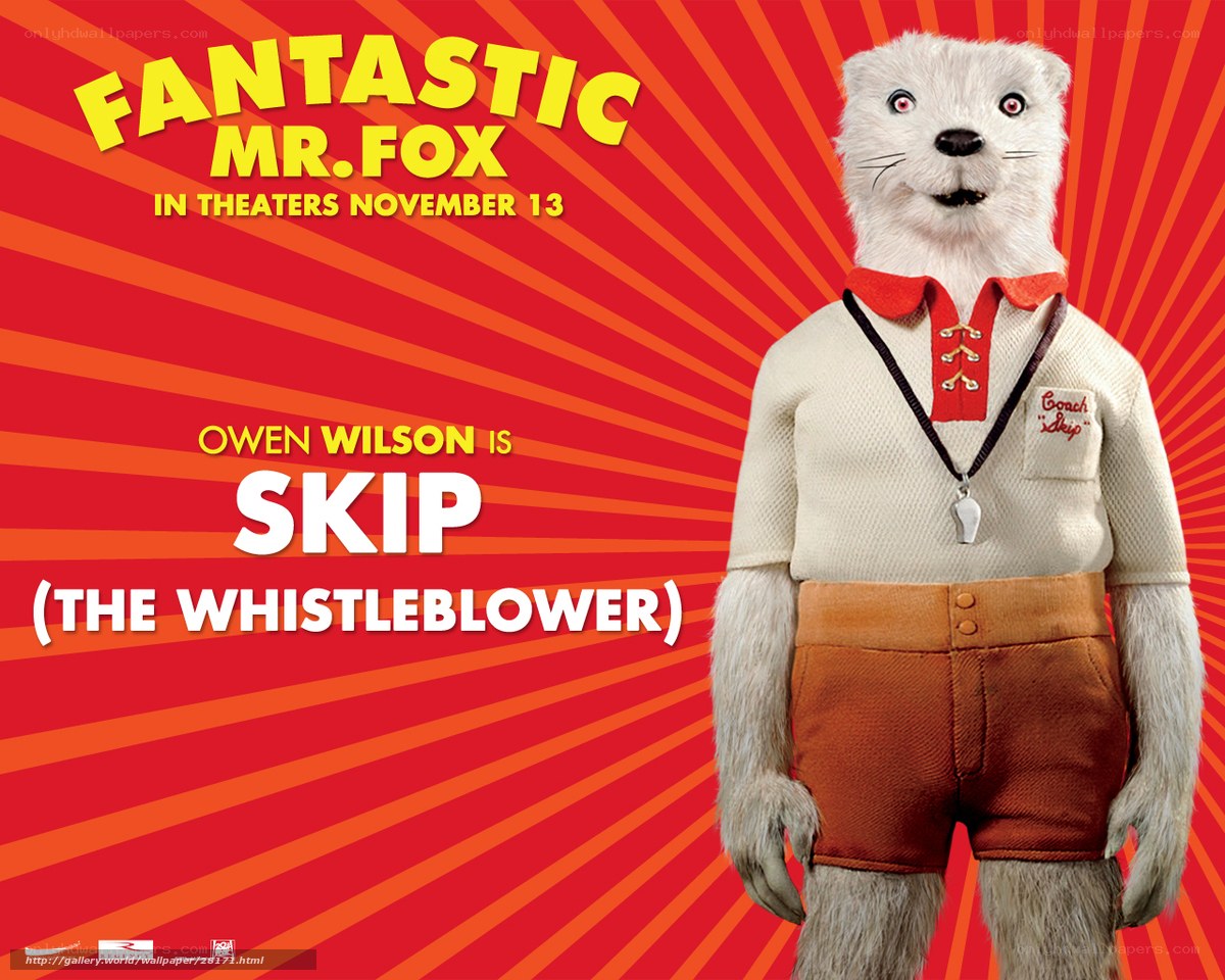 Fantastic Mr. Fox character poster