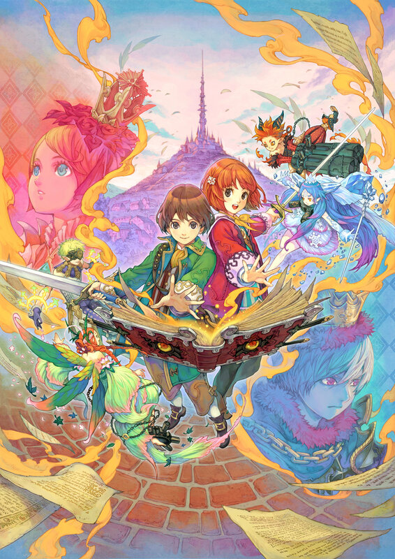 Fantasy adventure characters